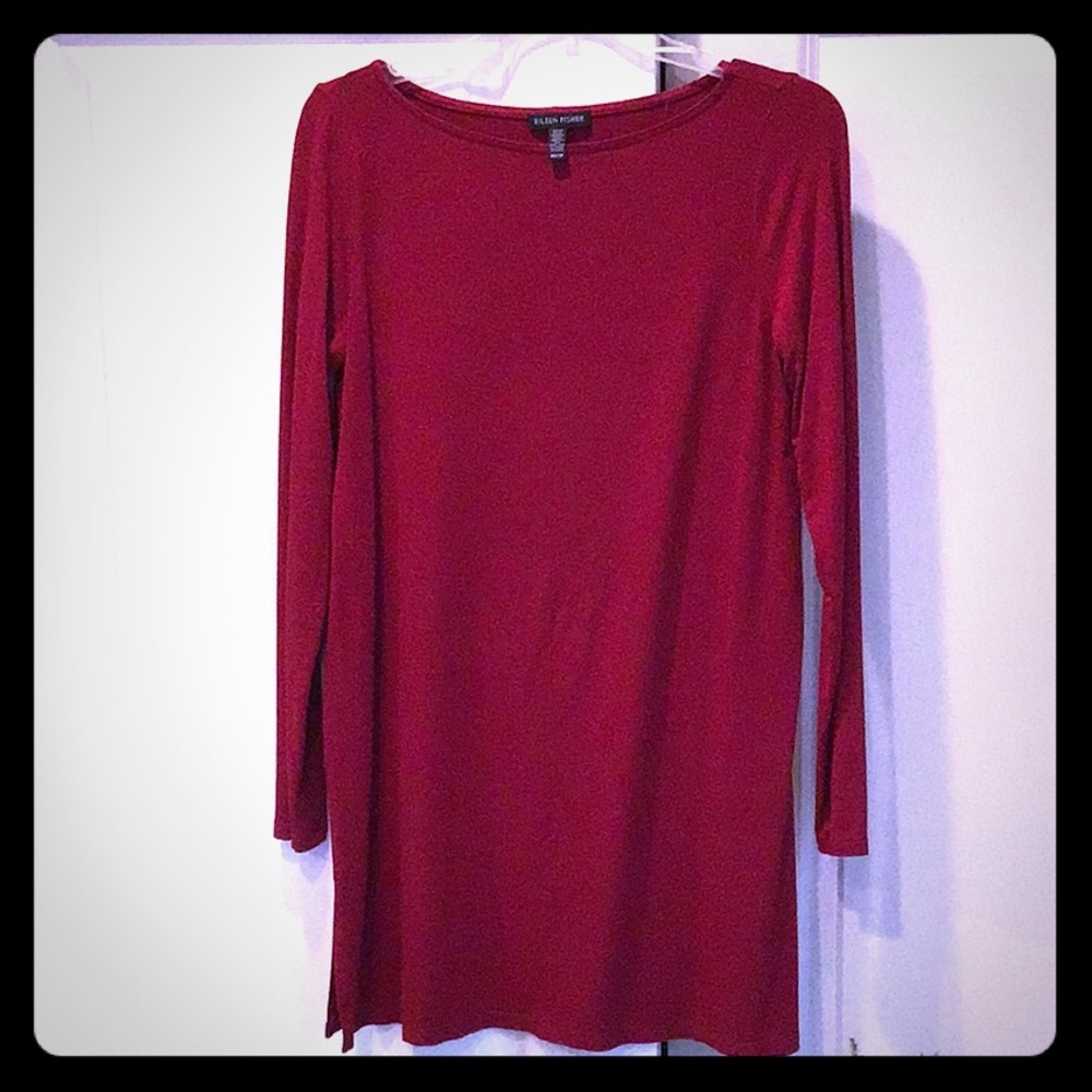 Ellen Fisher holiday color tunic